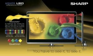 quattron-tv-sharp Tecnologia RGBY per i nuovi QUATTRON di Sharp