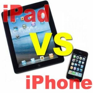 ipad iphone confronto