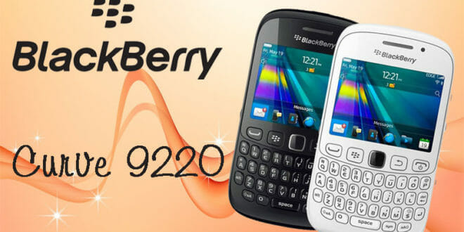 Il nuovo smartphone BlackBerry Curve 9220