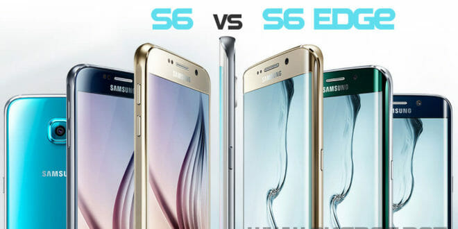 Samsung Galaxy S6 vs S6 Edge