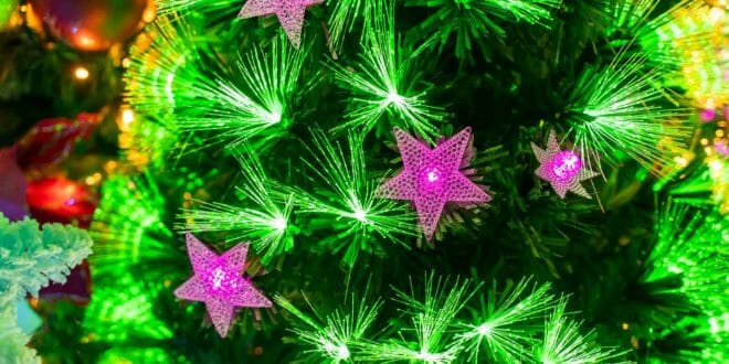 Albero di Natale in Fibra Ottica