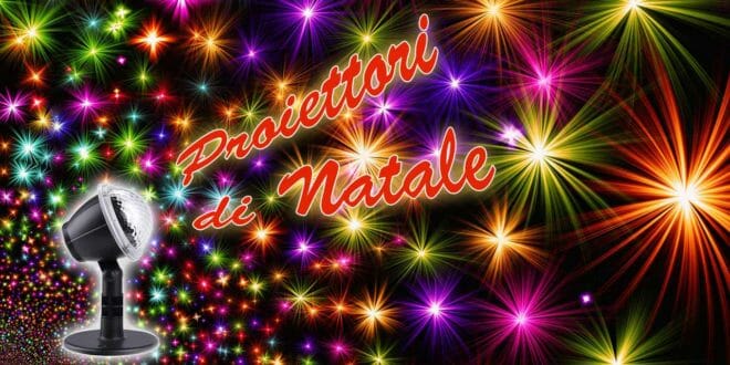 Proiettore di luci di Natale