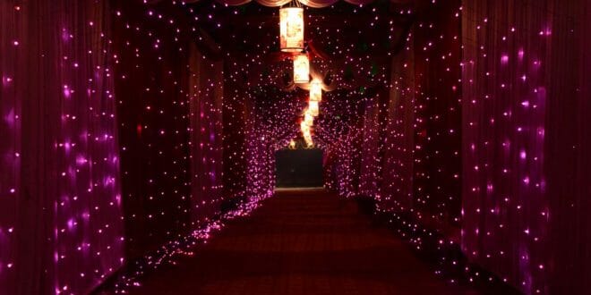 Tenda Luminosa Natale