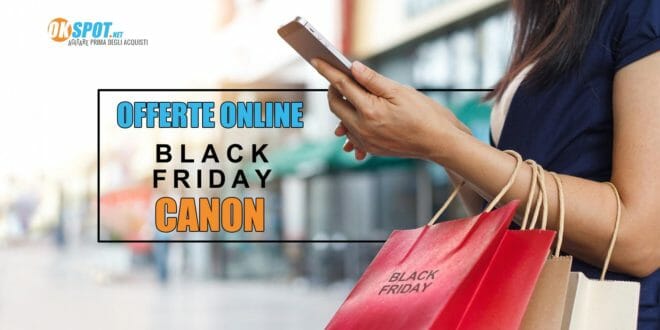 Black Friday fotocamere Canon