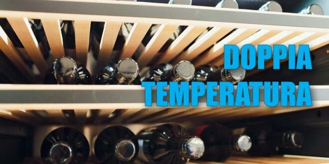 Cantinetta vino doppia temperatura