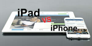 ipad vs iphone