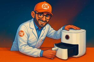 Marco testa la friggitrice ad aria Xiaomi